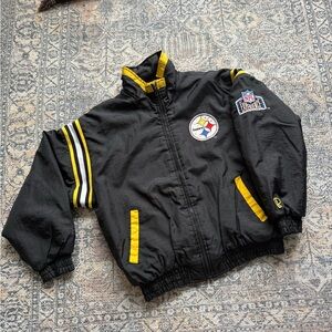Vintage ProPlayer Pittsburgh Steelers Puffer